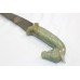 Old Dagger Knife Antique Sakela Damascus Steel Blade New Handle Handmade W 41